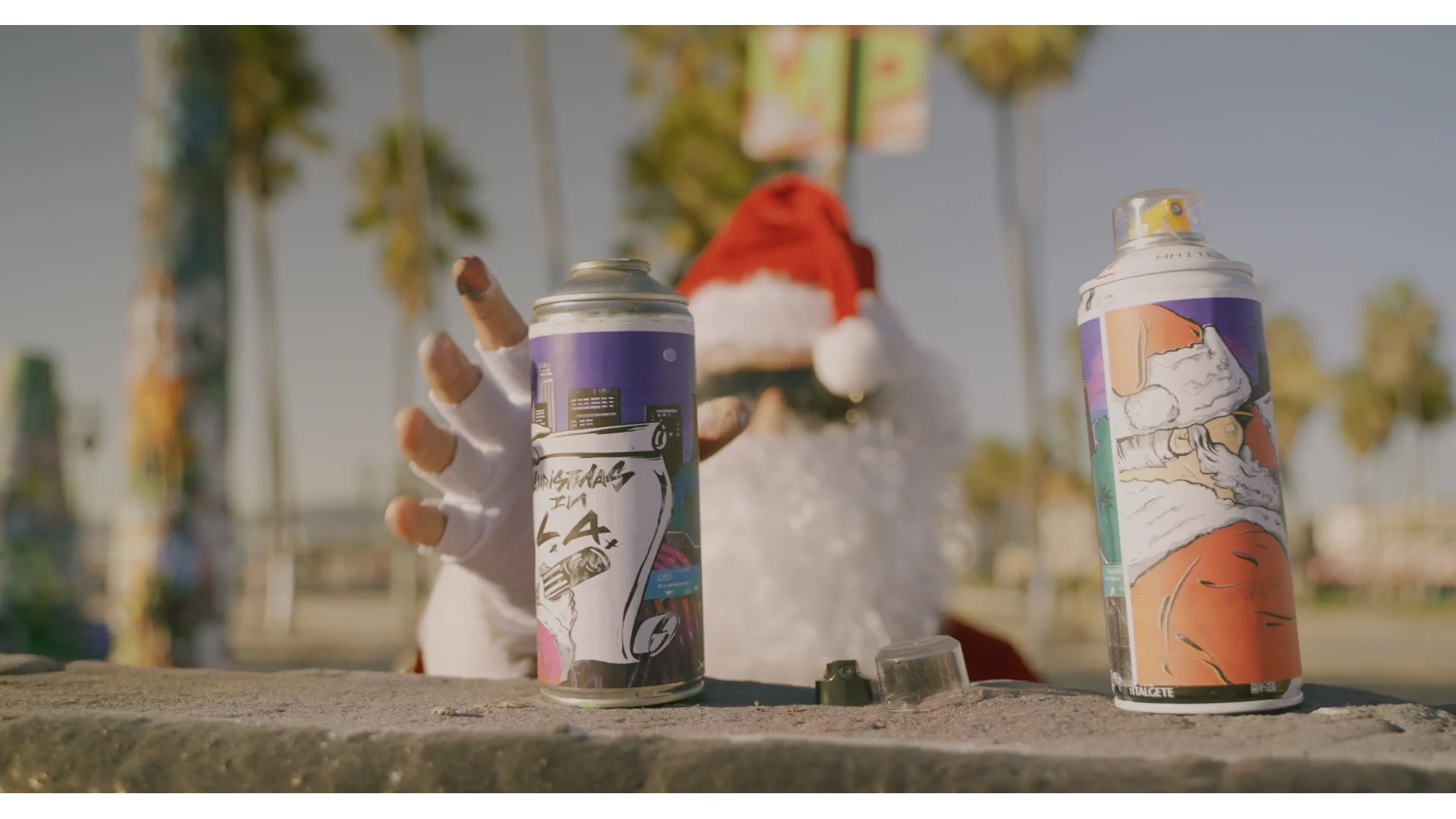 Christmas In L.A. - Man One and Crewest Studio drop an insta classic Hip Hop video! 