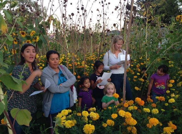 The Last Garden, 2013, Community-based collaboration with Imaginists, LandPaths and Roseland residents. Performed at the Bayer Farm Harvest Festival.