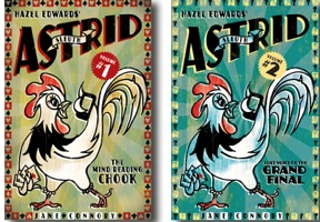 The two Sleuth Astrid e-books , by Hazel Edwards , illustrated by Jane Connory