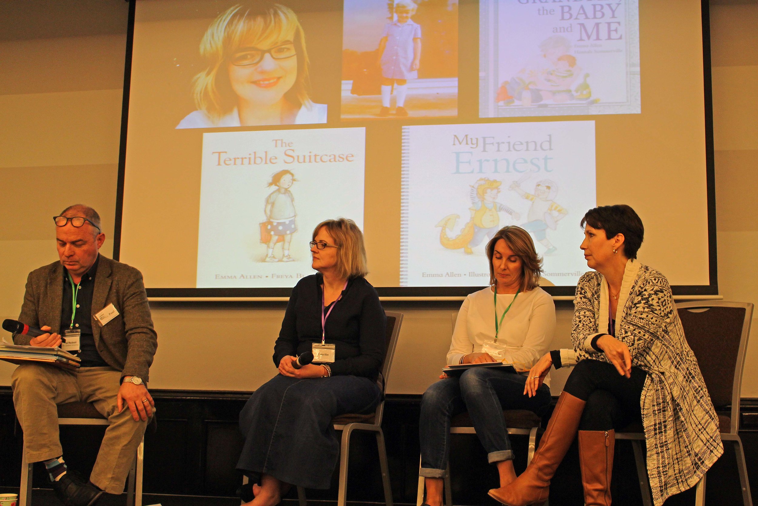 Paul MacDonald discusses the picture book genre with three creators