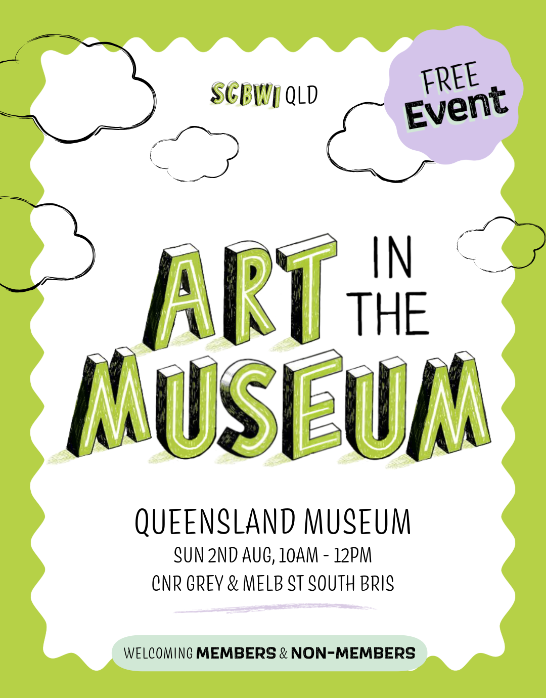 SCBWI Queensland — Art in the Museum