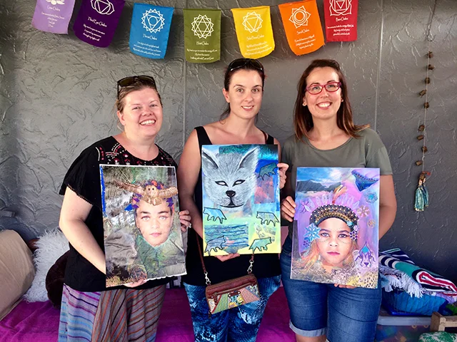 Inside my Spirit Portraits class