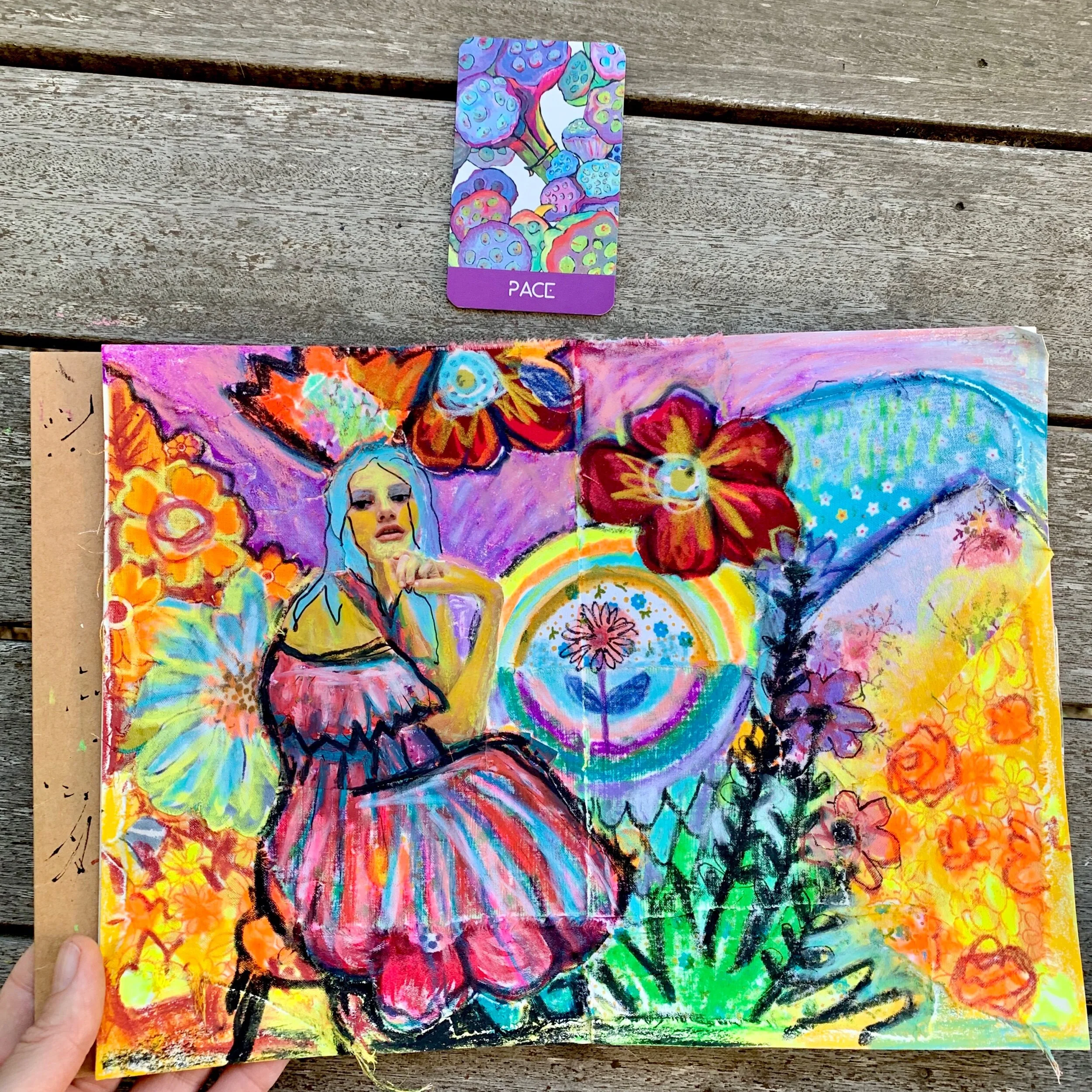 Creative wellbeing journal - RECLAIMING MY LIGHT
