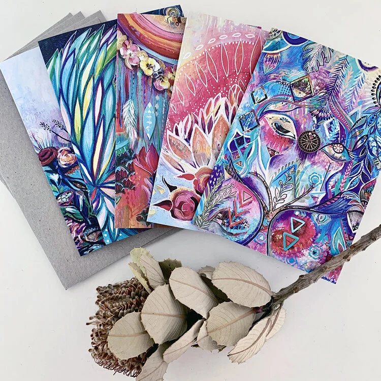 Greeting card set - Air edition