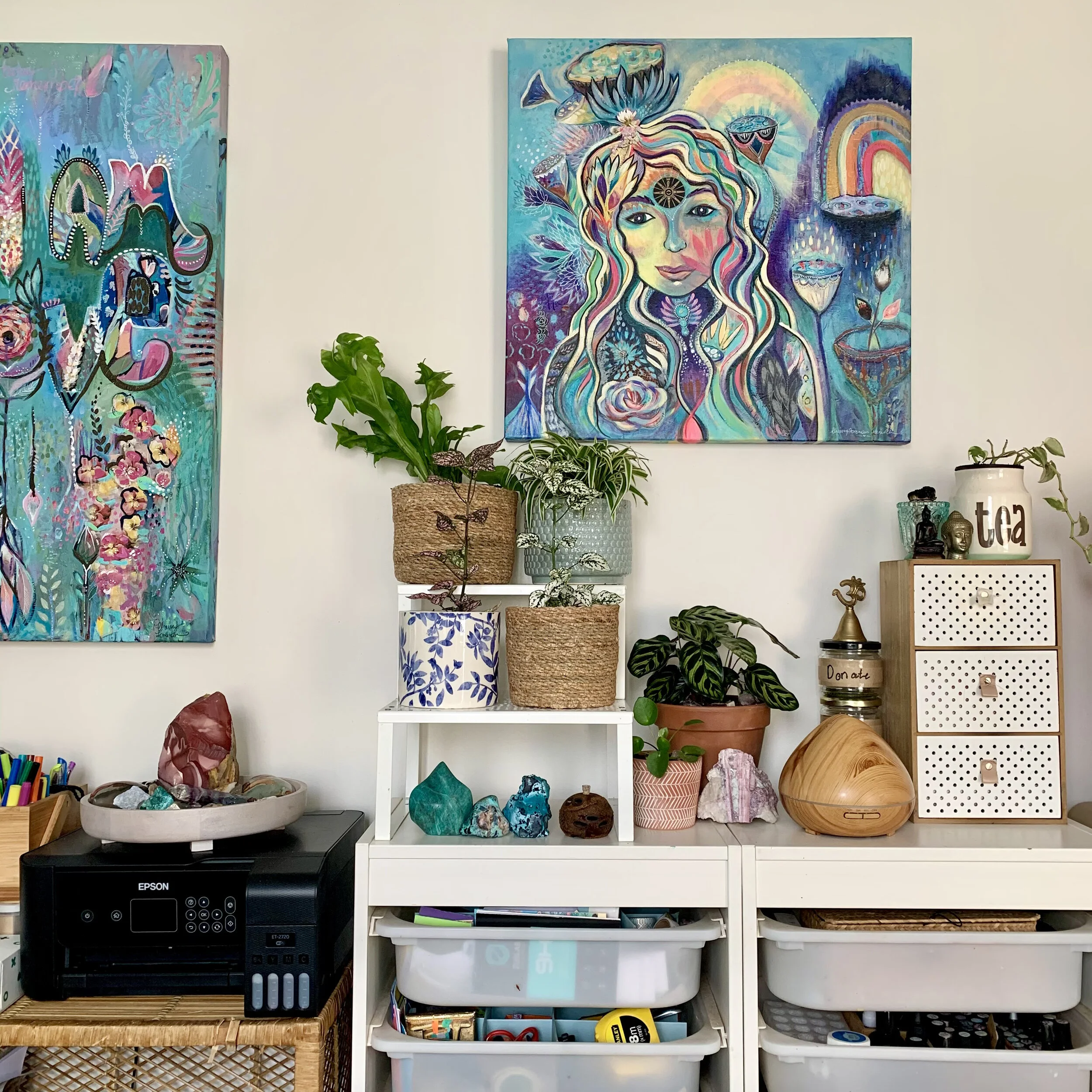 5 Tips For Creating A Home Art Studio You Ll Actually Use Chrissy Foreman Australian Artist Wellbeing Facilitator