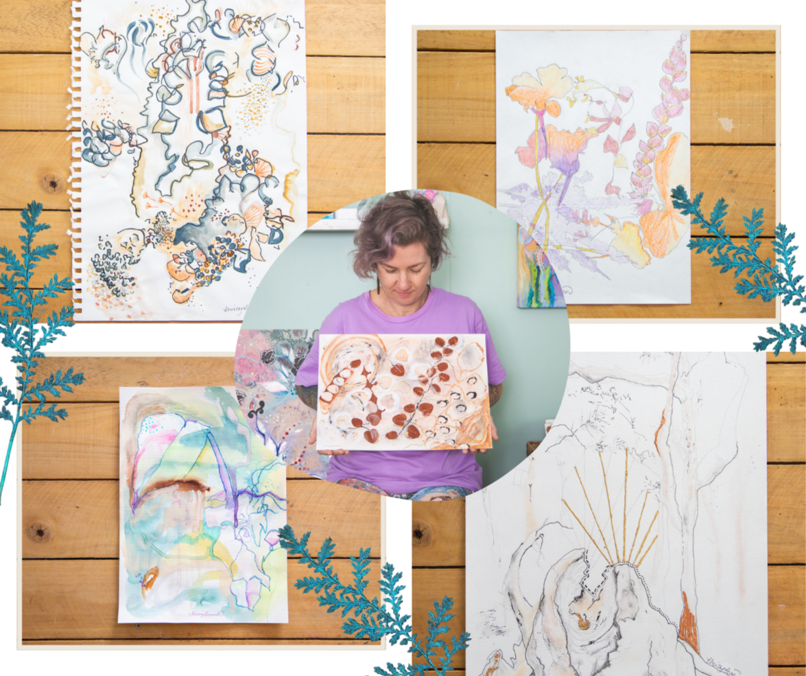 SPRING SKETCHBOOK RELEASE ~ Intuitive Nature Works on Paper