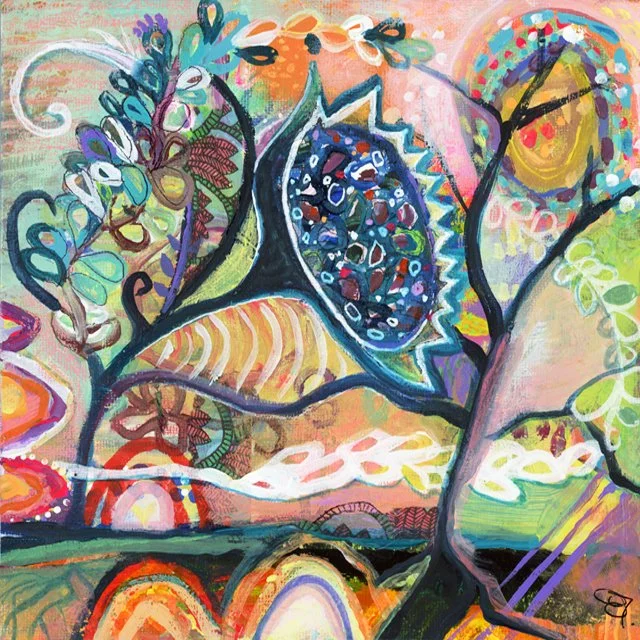 Salmon Gum - Original Artwork