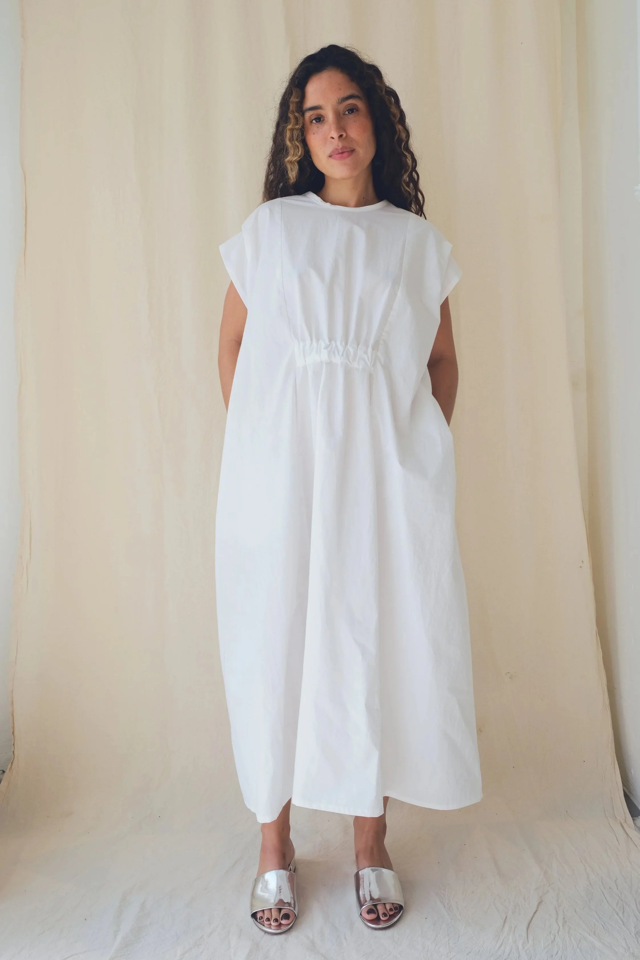 Khasa Dress White