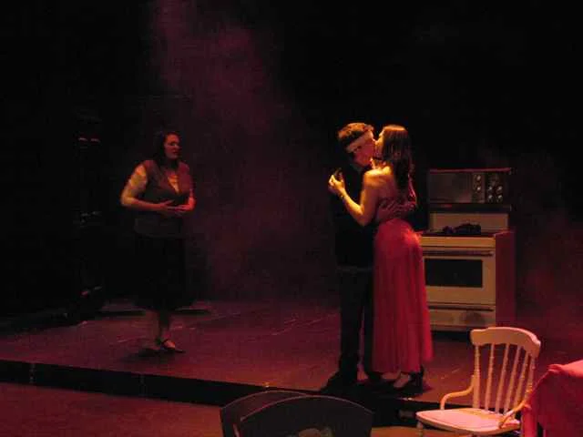 The Secretary in "The Consul"