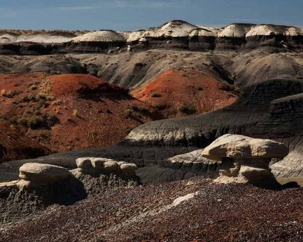 Bisti Badlands , Bisti/De-Na-Zin Wilderness, New Mexico. Photo ©2016 Lee Anne White.