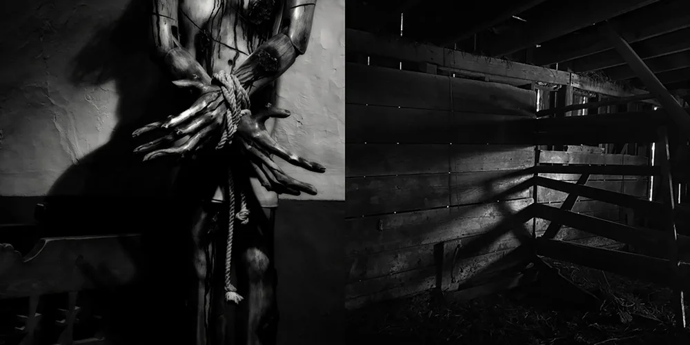 No Room at the Inn Is part of the “Diptychs” exhibition opening this week at A Smith Gallery in Johnson City, TX. Photo ©Lee Anne White.