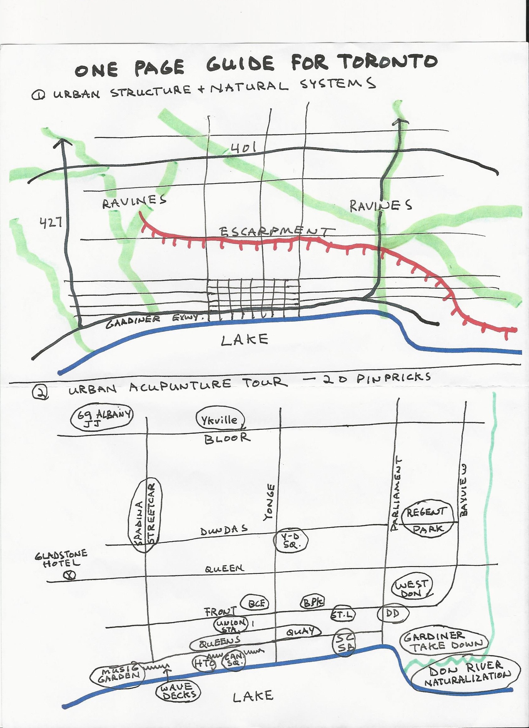 Paul Bedford's Urban Acupuncture Guide for Toronto