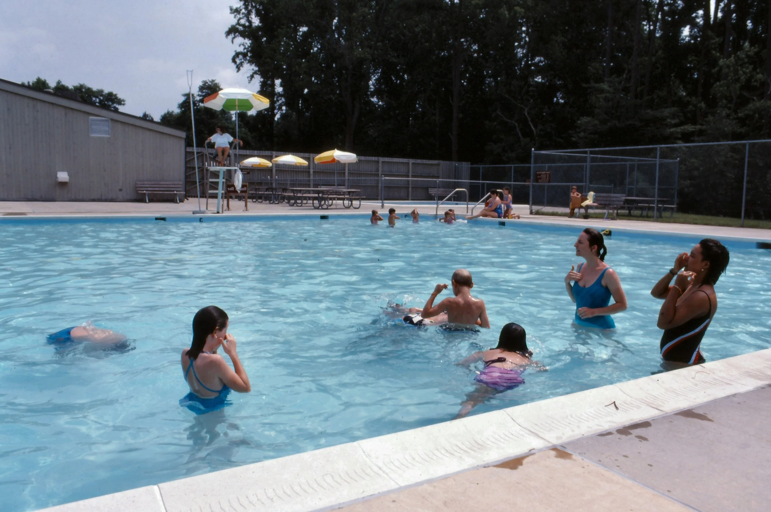 And.. THERE'S A POOL!