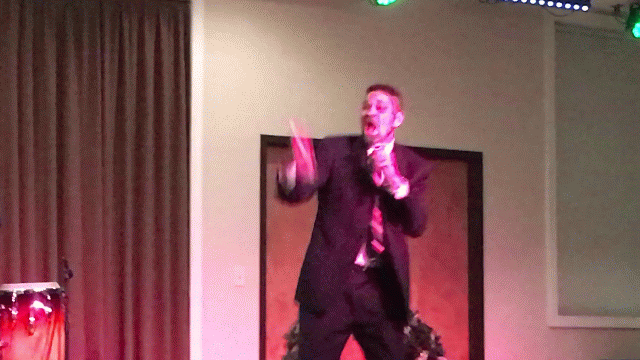 Dave Smale throws down a wicked beat at last year's Banquet.