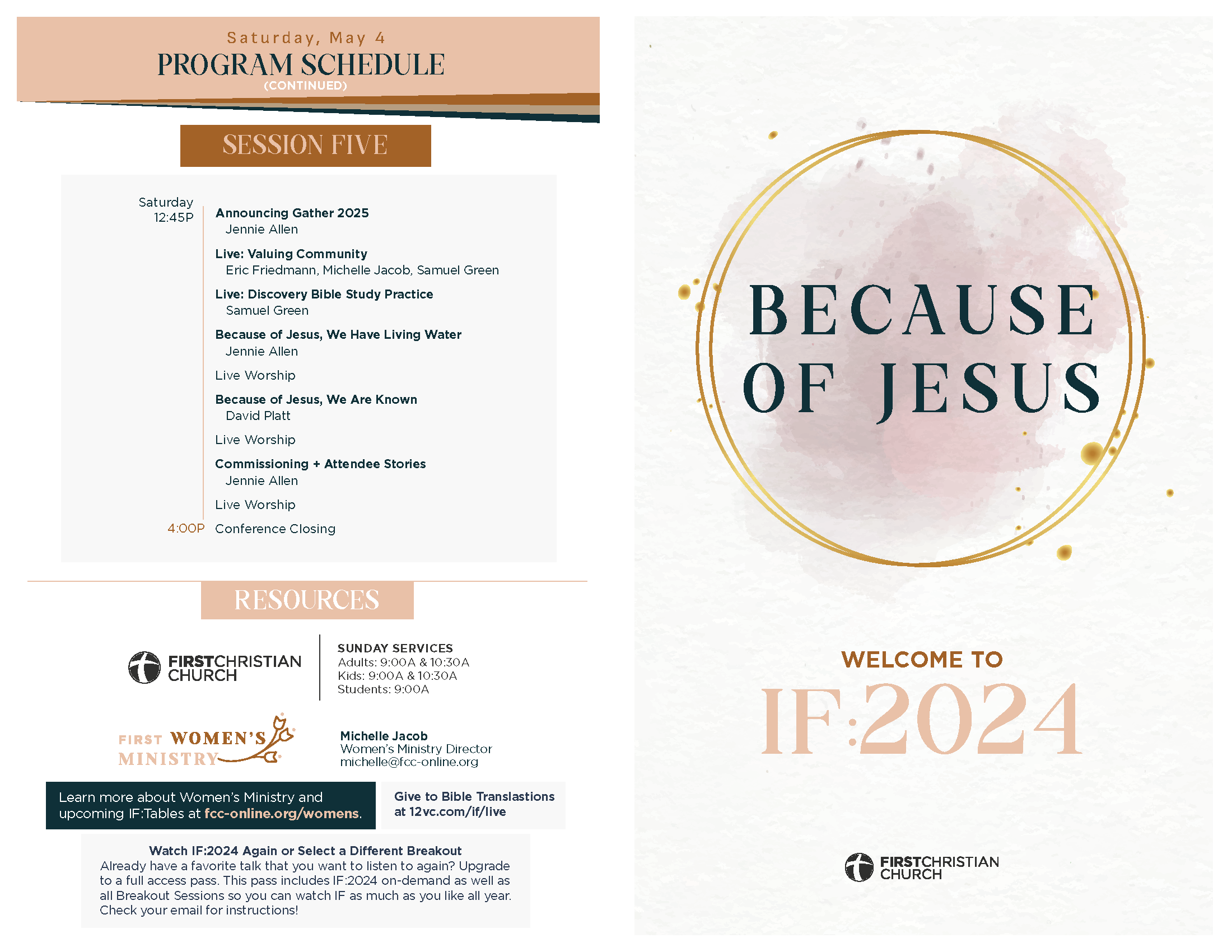 Created print and digital materials to support event promotion, with an emphasis on clear messaging and consistency across formats.