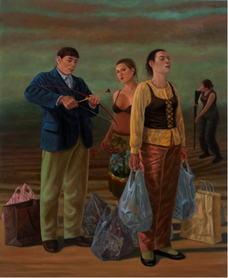   The Gatherers  167x137 cm oil on linen 