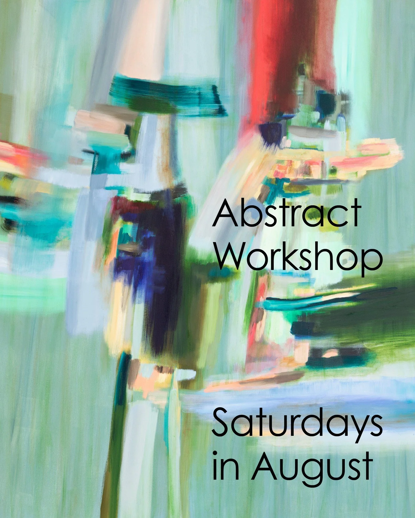 Explore abstraction with Dinusha Joseph Saturdays 16, 23 &amp; 30 August 2025⁠
1.30pm - 4.30pm in the studio⁠
⁠
Week 1: Colour as Mood⁠
Create a seasonal palette, drawing on nature and artists like Rothko.⁠
Week 2: Mark Making⁠
Experiment with repeti