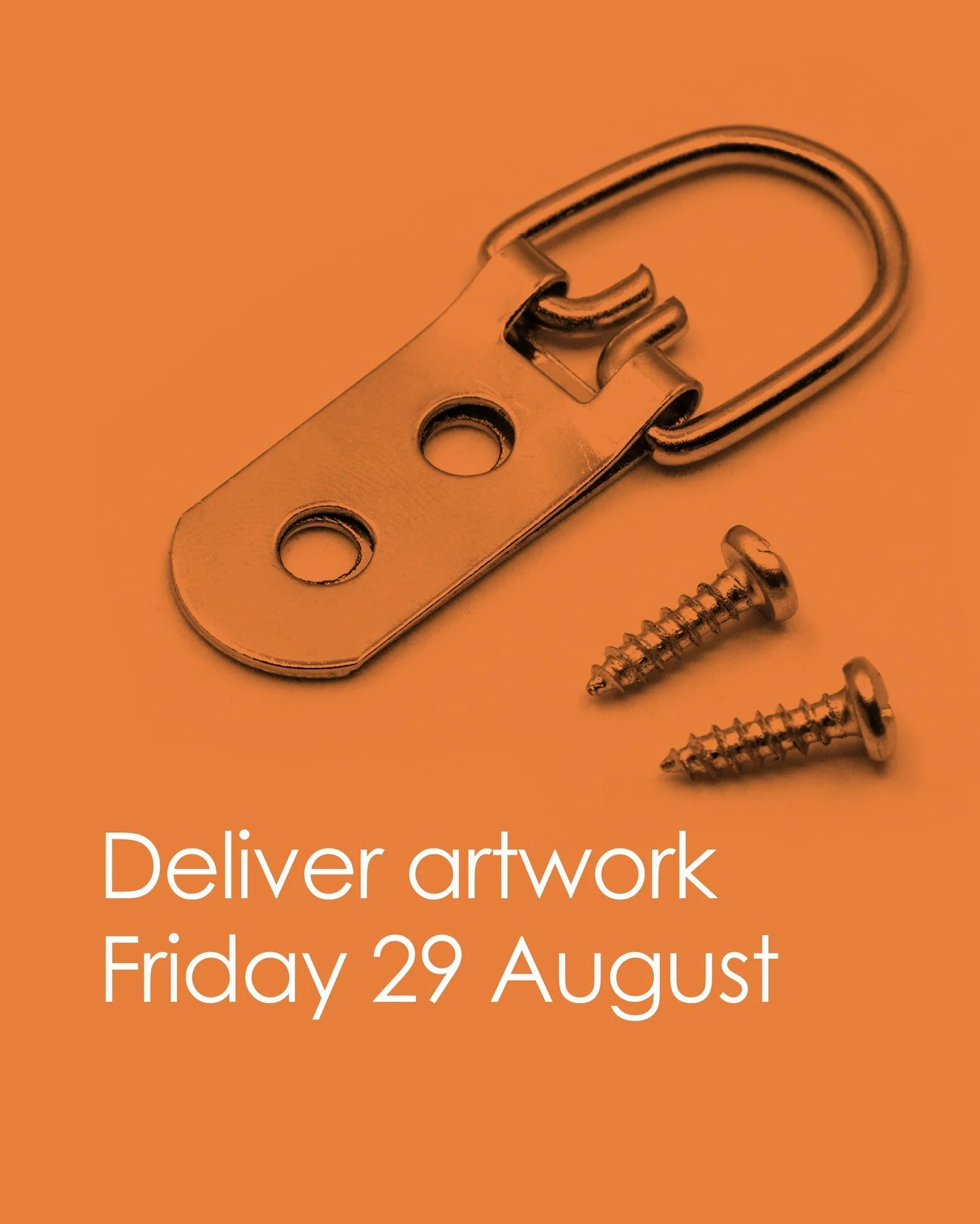 Delivery day for artwork accepted for the Spring Salon, is Friday 29 August between 10am - 5pm, unless prior arrangements have been made.⁠
⁠
Please deliver your work to the storage room at the back of the studio. There will be sessions running on the