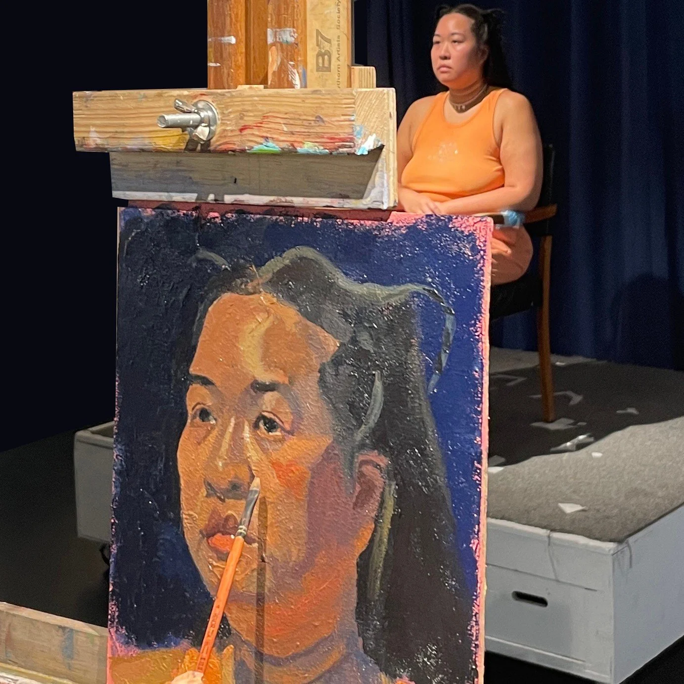 Untutored Portrait over two sessions⁠
Wednesday evenings 6.30am - 9.30pm ⁠
⁠
The same clothed pose continues for two consecutive Wednesday evenings to paint or draw. One of Melbourne&rsquo;s best models will hold the same pose, sittings for 20 minute