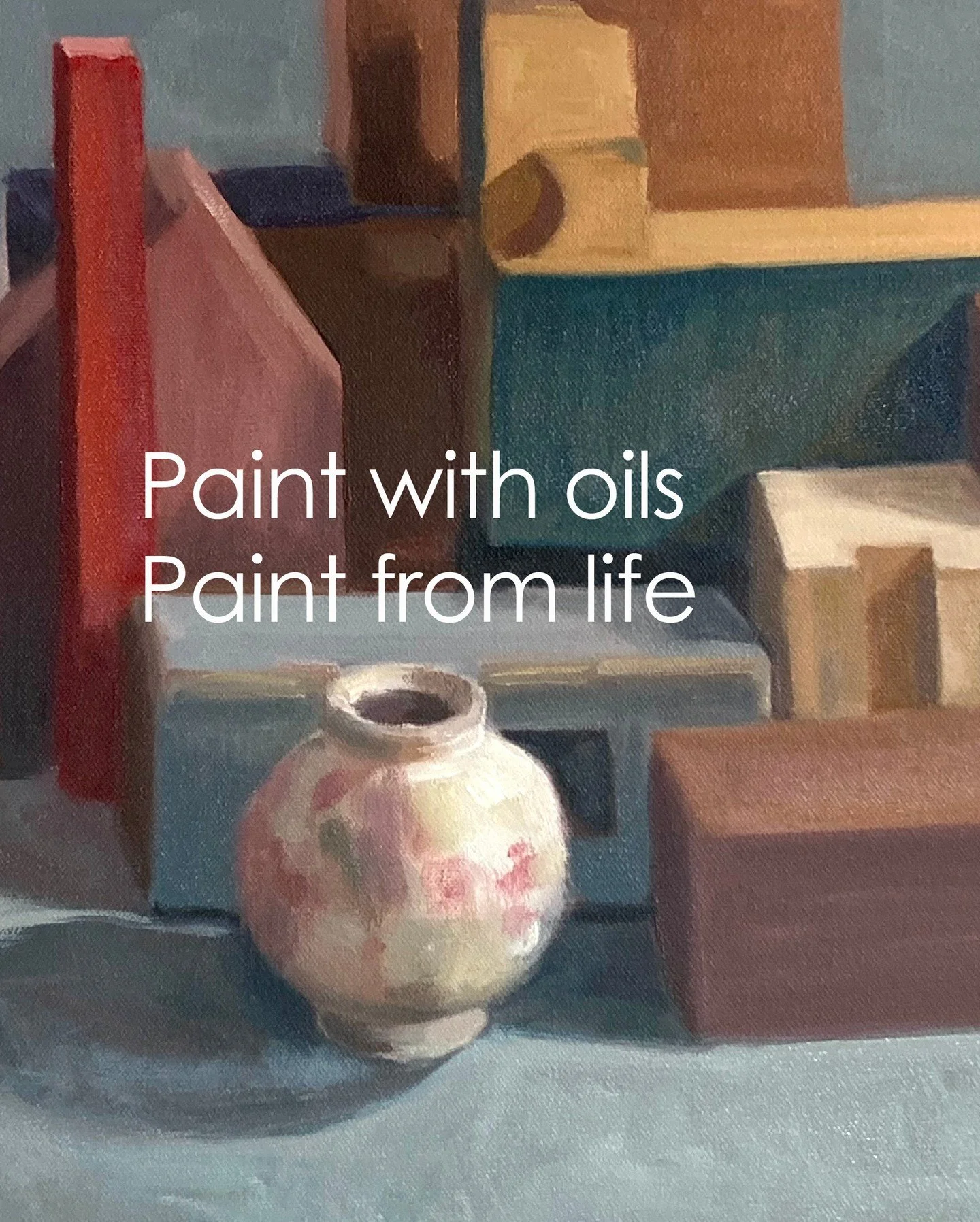 Paint with oils. Paint from life.⁠ ⁠
Term Four starts 12 October. Signup for morning or afternoon classes.⁠
⁠
Sunday mornings 10am - 1pm⁠
Sunday afternoons 1.30 - 4.30pm⁠
⁠
Join Jim Moody&rsquo;s 9-week course Paint with Oils. Paint from Life. Learn 