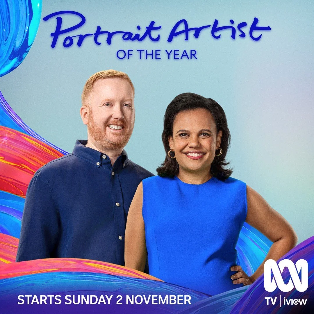 Featuring two artists from Hawthorn Artist Society in this season - stream Portrait Artist of the Year from Sunday 2 November 8pm on ABC iview and ABC TV. ⁠
⁠
#PortraitArtistOfTheYearAU