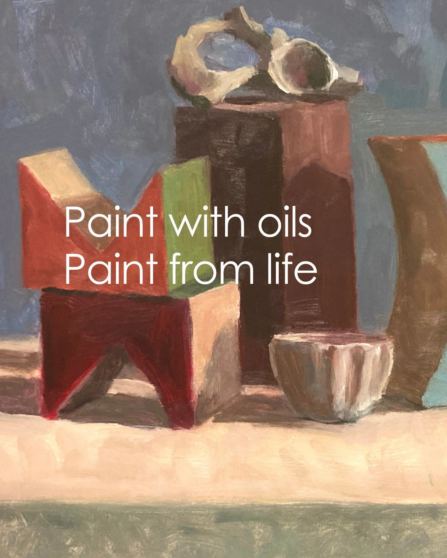 Paint with oils. Paint from life.⁠ ⁠
Term One starts Sunday 1 February. Signup for morning or afternoon classes.⁠
⁠
Sunday mornings 10am - 1pm⁠
Sunday afternoons 1.30 - 4.30pm⁠
⁠
Join Jim Moody&rsquo;s 9-week course Paint with Oils. Paint from Life. 