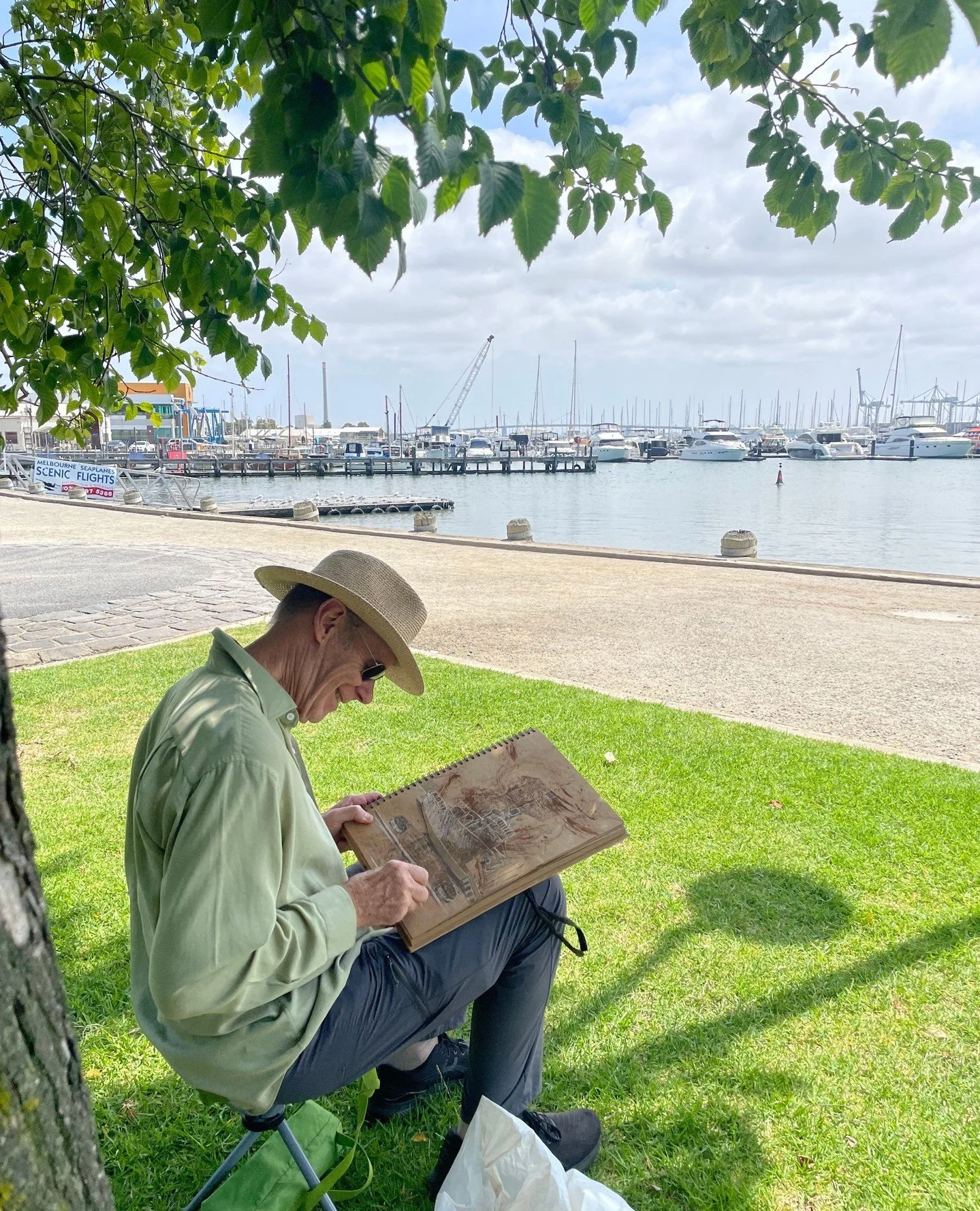 Last Sunday of the month en plein air session, 11am to 2pm.⁠
⁠
Where will the next one be?⁠
⁠
Email David secretary@hawthornartistsociety.org to be notified.⁠
Link in bio