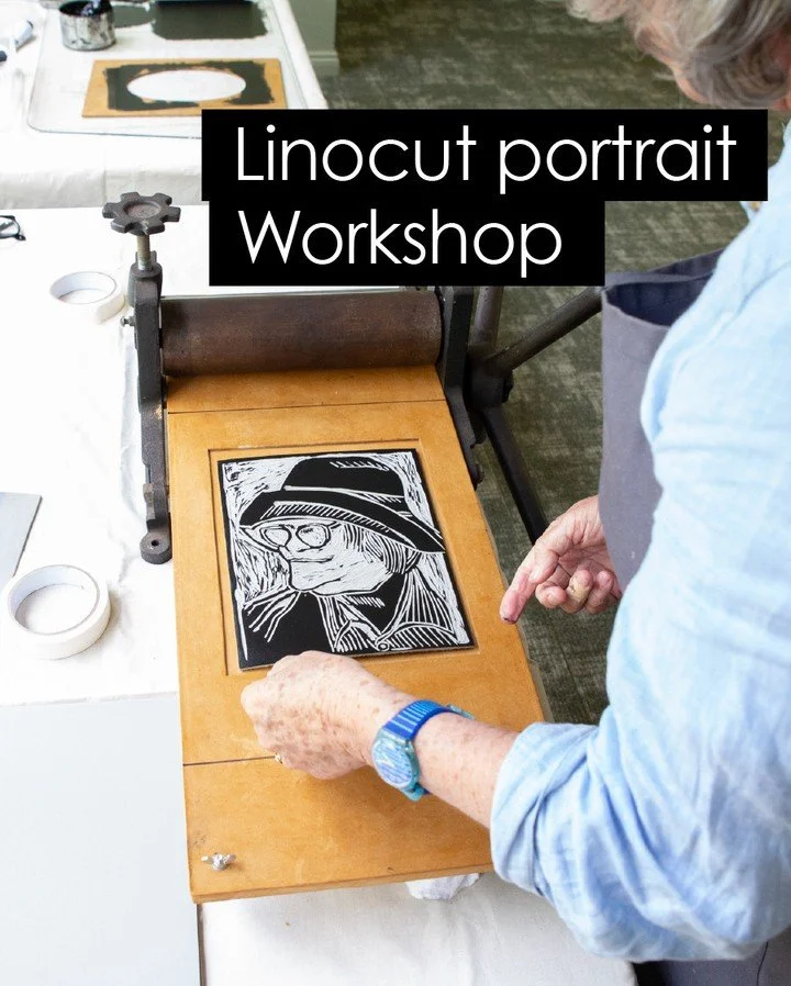 Sunday 5 July, 2026�10am - 4pm⁠
⁠
Spend a day working directly with Castlemaine printmaker Clayton Tremlett at the Hawthorn Artist Society in a focused Linocut Portrait workshop. Using Clayton&rsquo;s portable press, you&rsquo;ll move step-by-step th