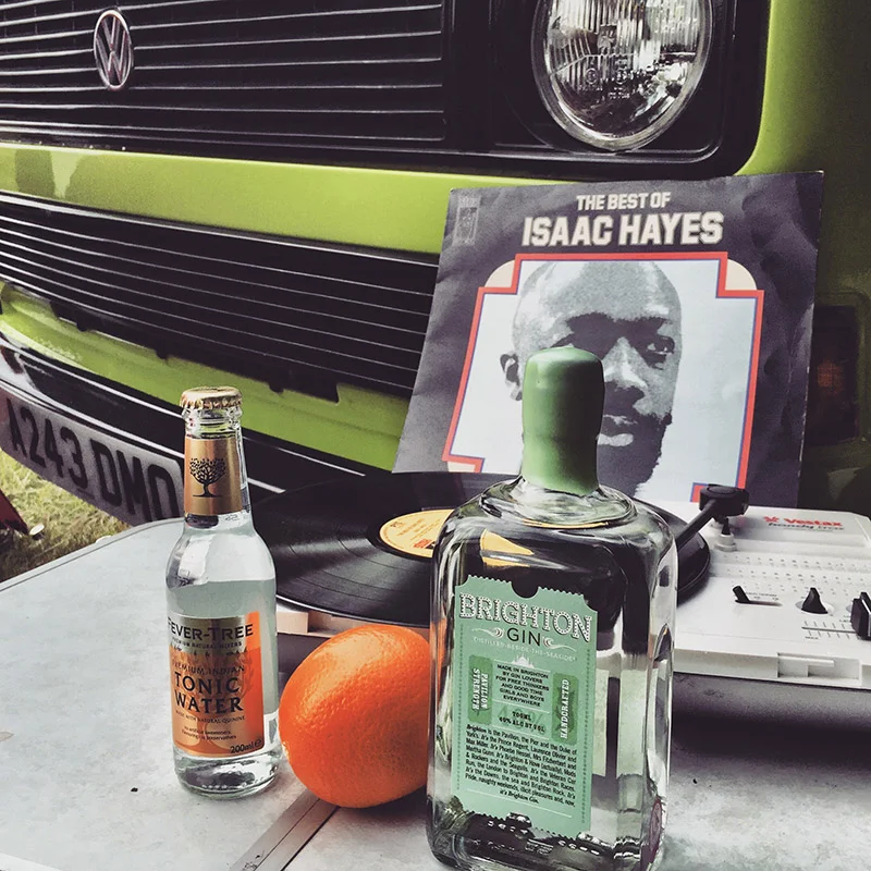 Whenever Danny leaves Brighton in his camper van he always takes a piece of Brighton with him. Well more of a bottle really - http://www.brightongin.com/ Just don’t forget the Fever-Tree tonic, orange and a job lot of ice. And a ton of sweet vinyl always helps.