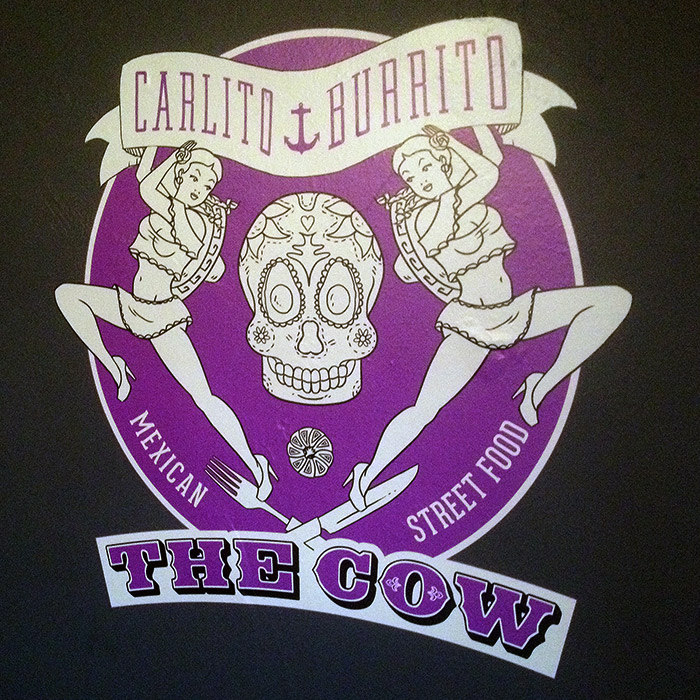 Carlito Burrito - Gray's favourite Brighton Mexican joint - has just joined forces with The Cow on Seven Dials and it's every bit as good as he was hoping. Great tasting food with a nice selection of craft beers and cocktails. It's that good he thinks it's even better than going to the restaurant! So chalk this up as another foodie destination pub along with the recent Temple Bar & Curry Leaf Cafe hook up.