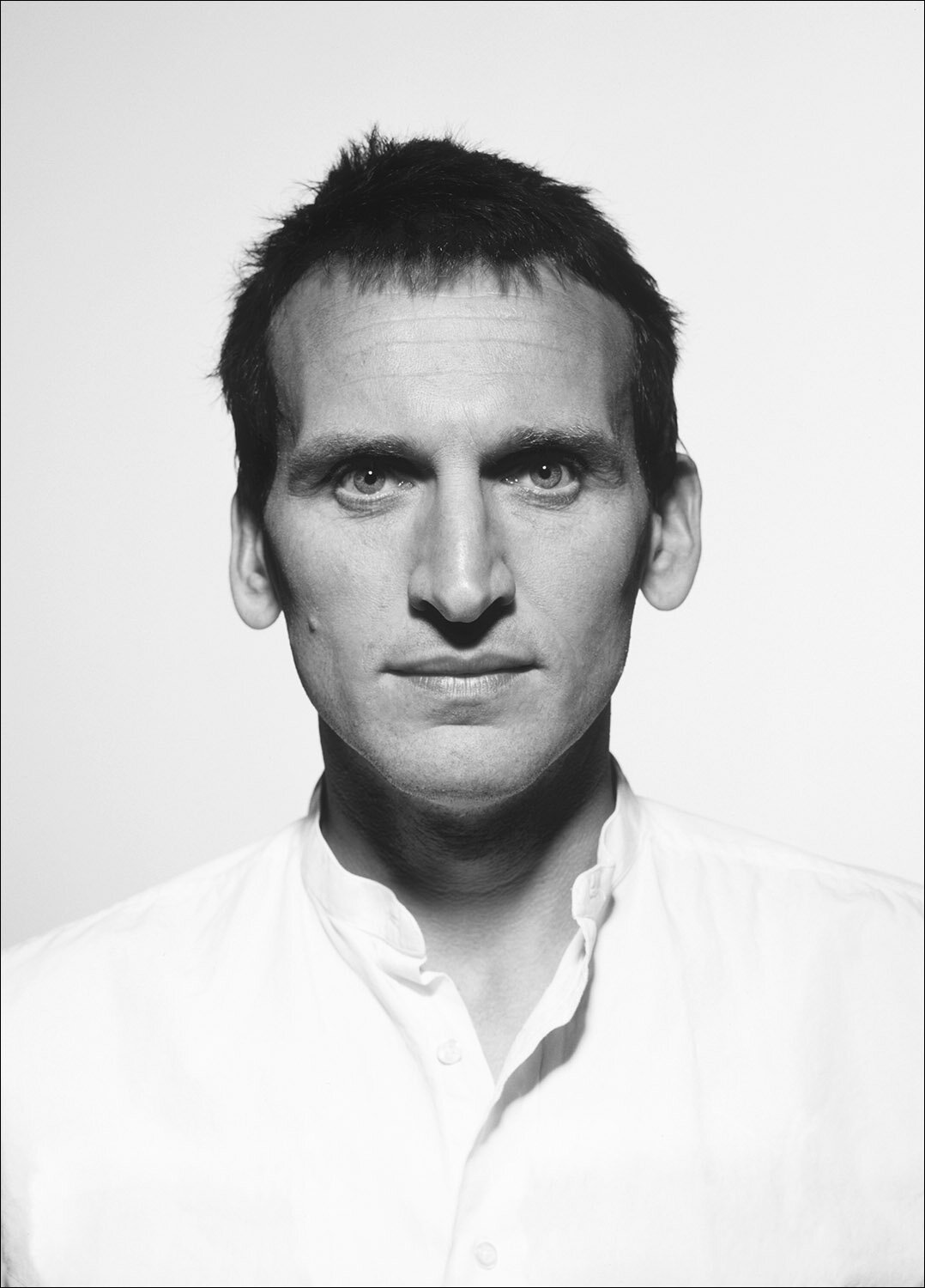 Portrait of English Actor Christopher Eccleston