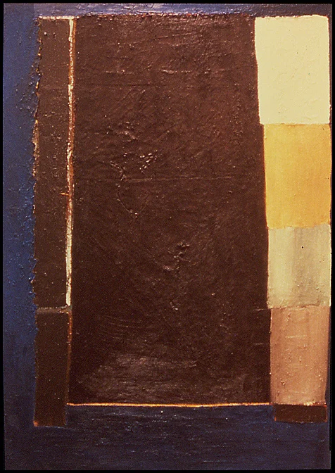 "Untitled 1 (vase), "53" x 38", oil on canvas, ©1981