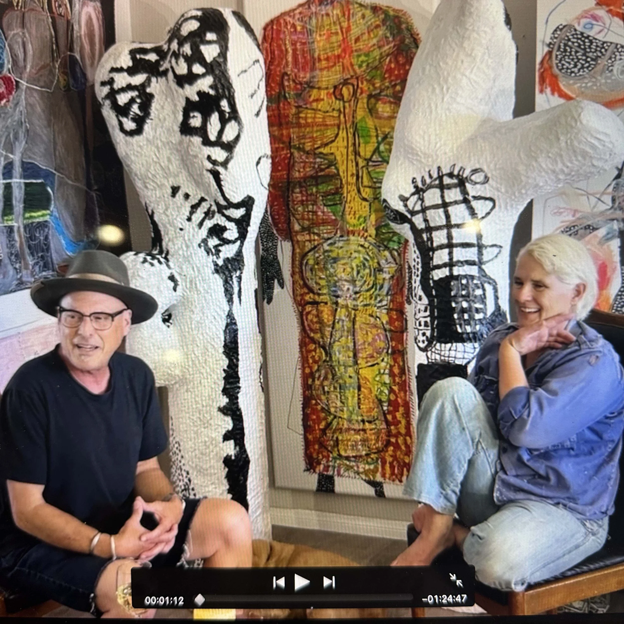 Steve Sas Schwartz Podcast -- Episode 3, In discussion with Cybele Rowe, "Sculpture's about trapping space."