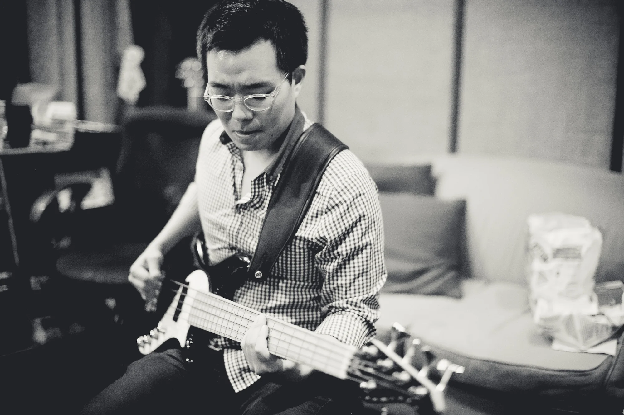 Chucky laying down the LOW END!