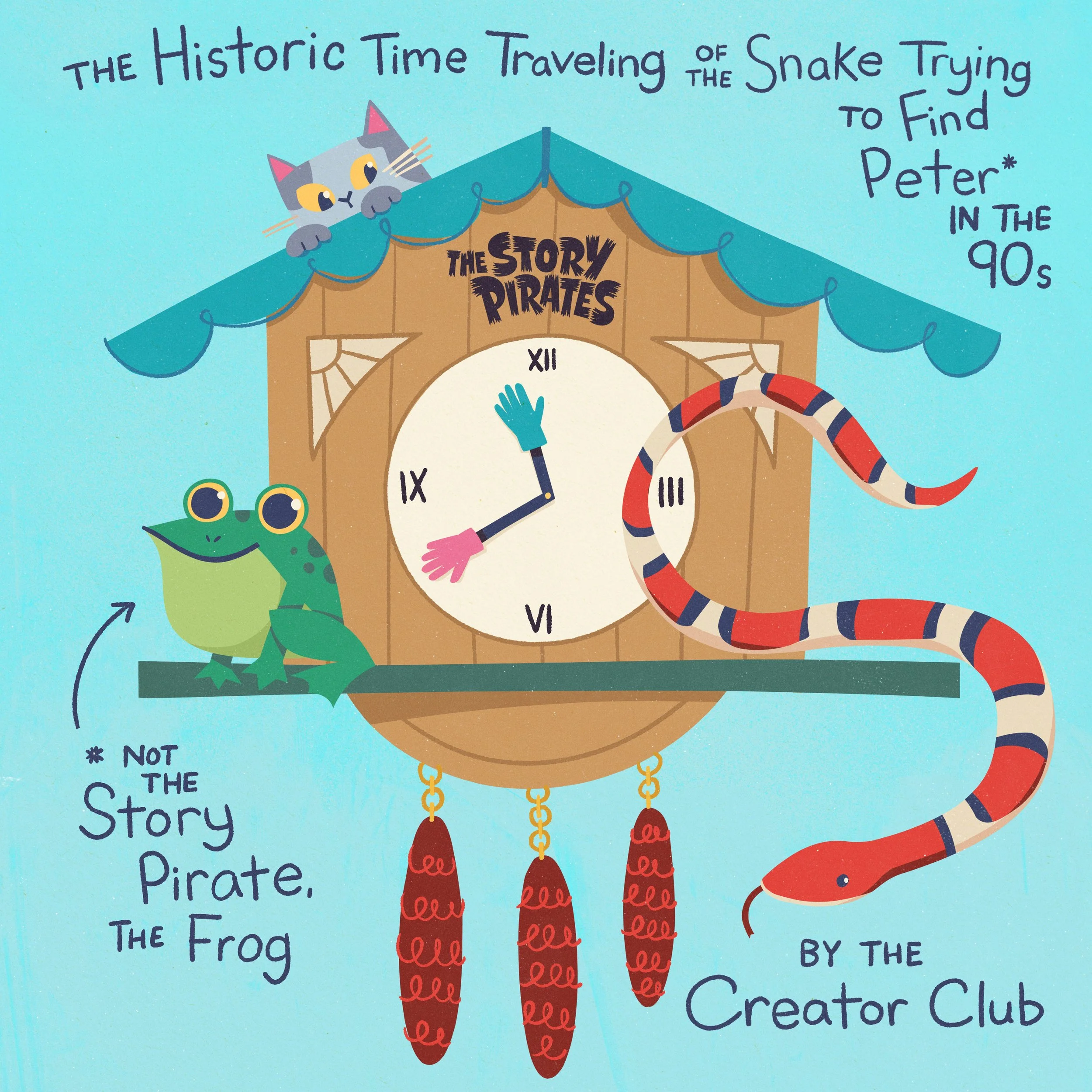 The Historic Time Traveling of the Snake Trying to Find Peter in the 90's (Not the Story Pirate, the Frog)