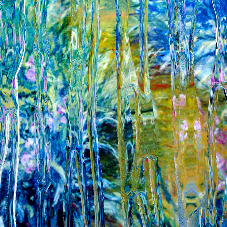 After Claude Monet: Iris 1, 1916, 2017
