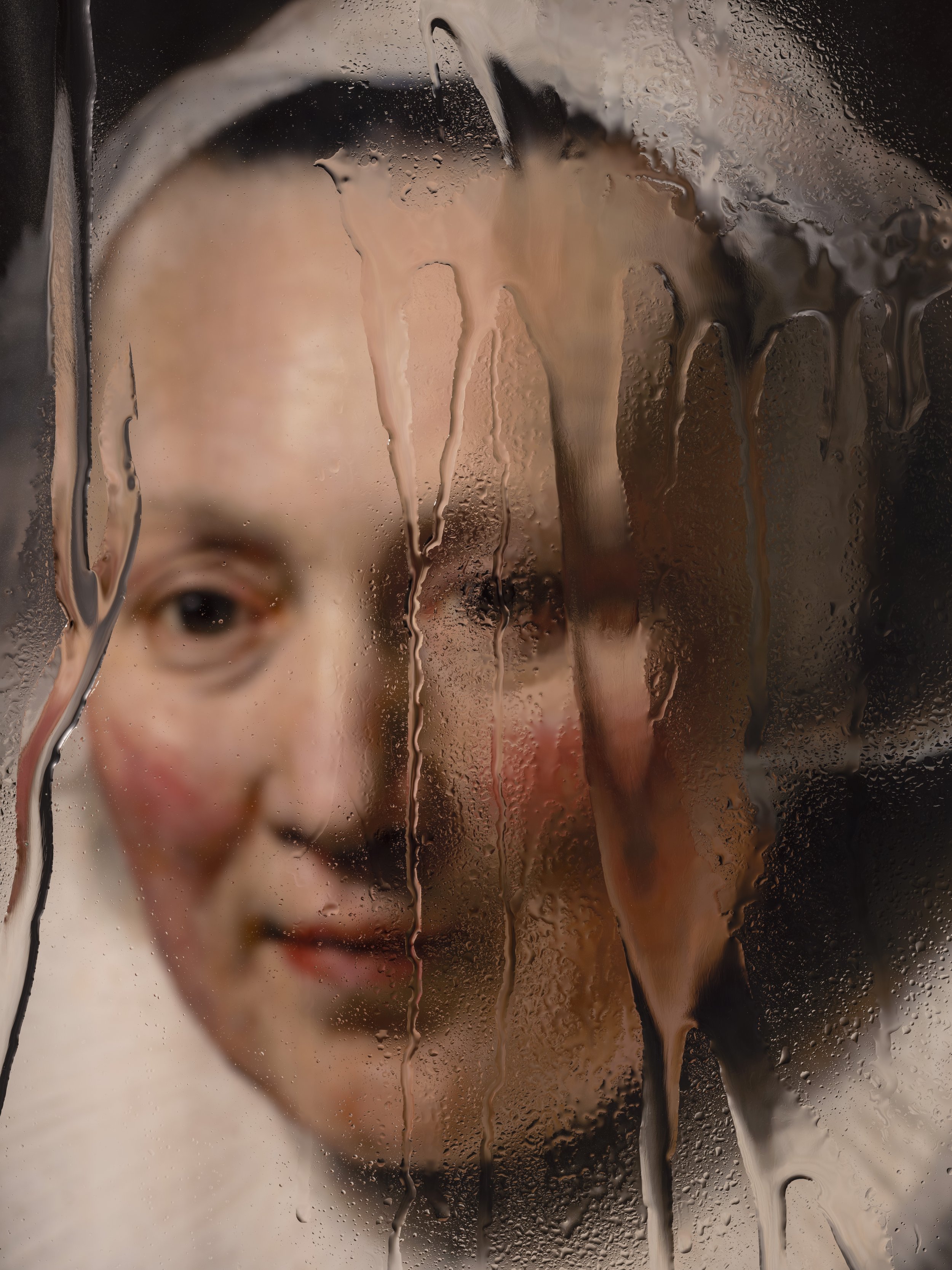 After Rembrandt van Rijn: Portrait of a Woman,  1633, 2022