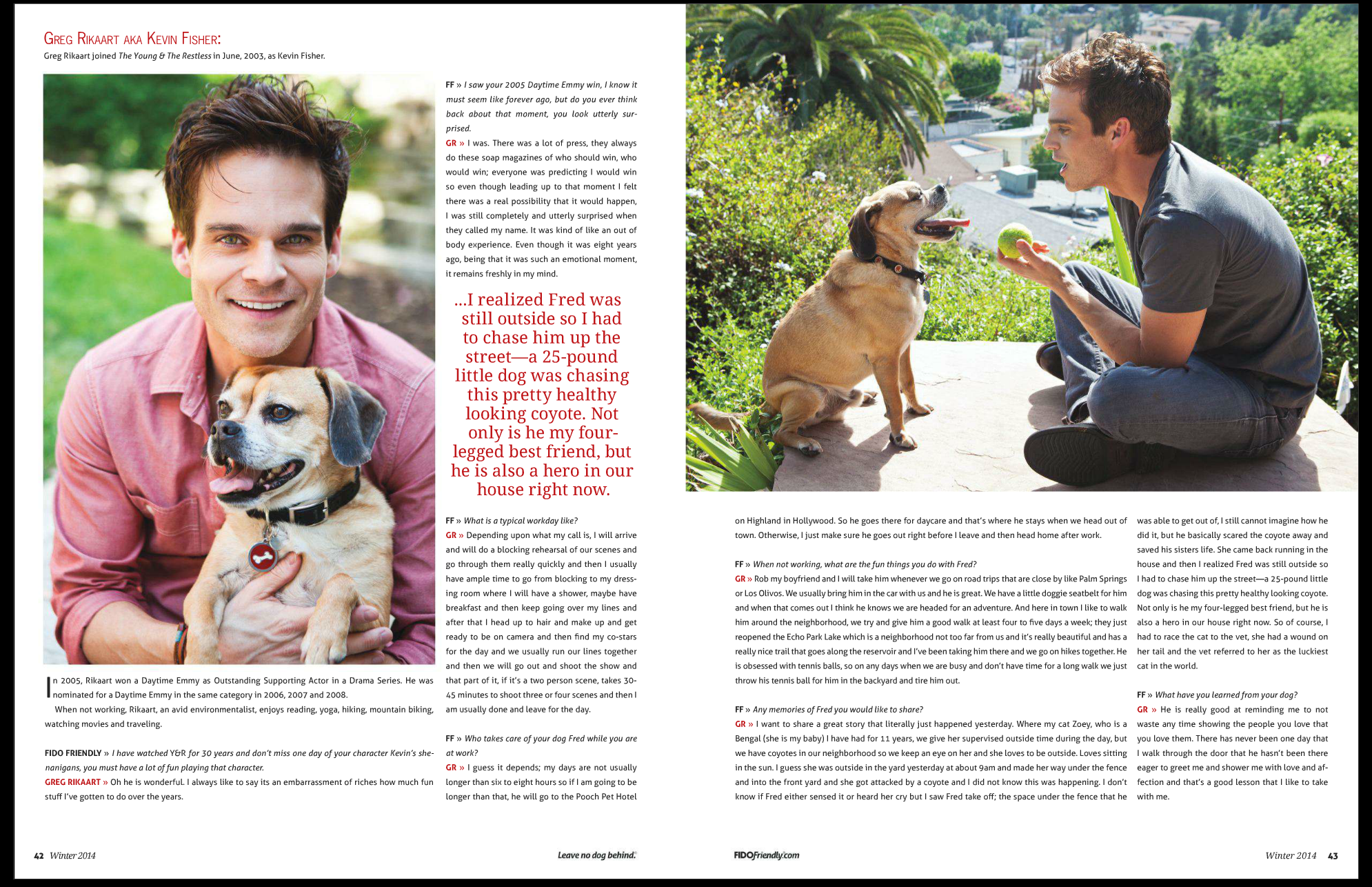 Fido Friendly | Winter 2014