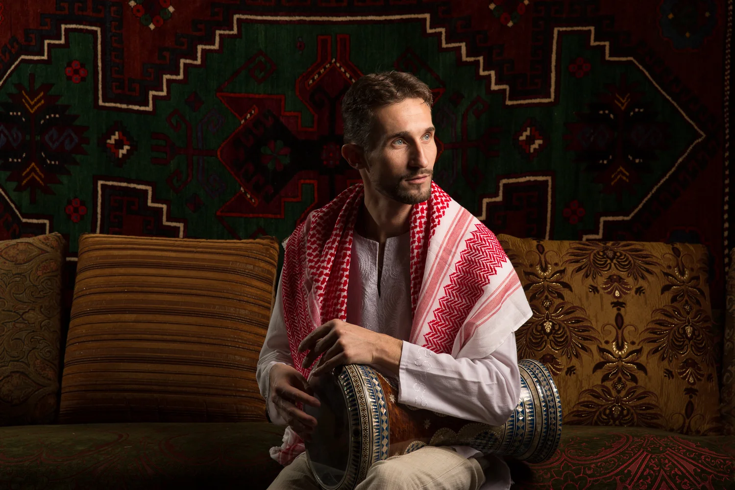 Sergey Ali Aliferov, photographed in Kiev, Ukraine