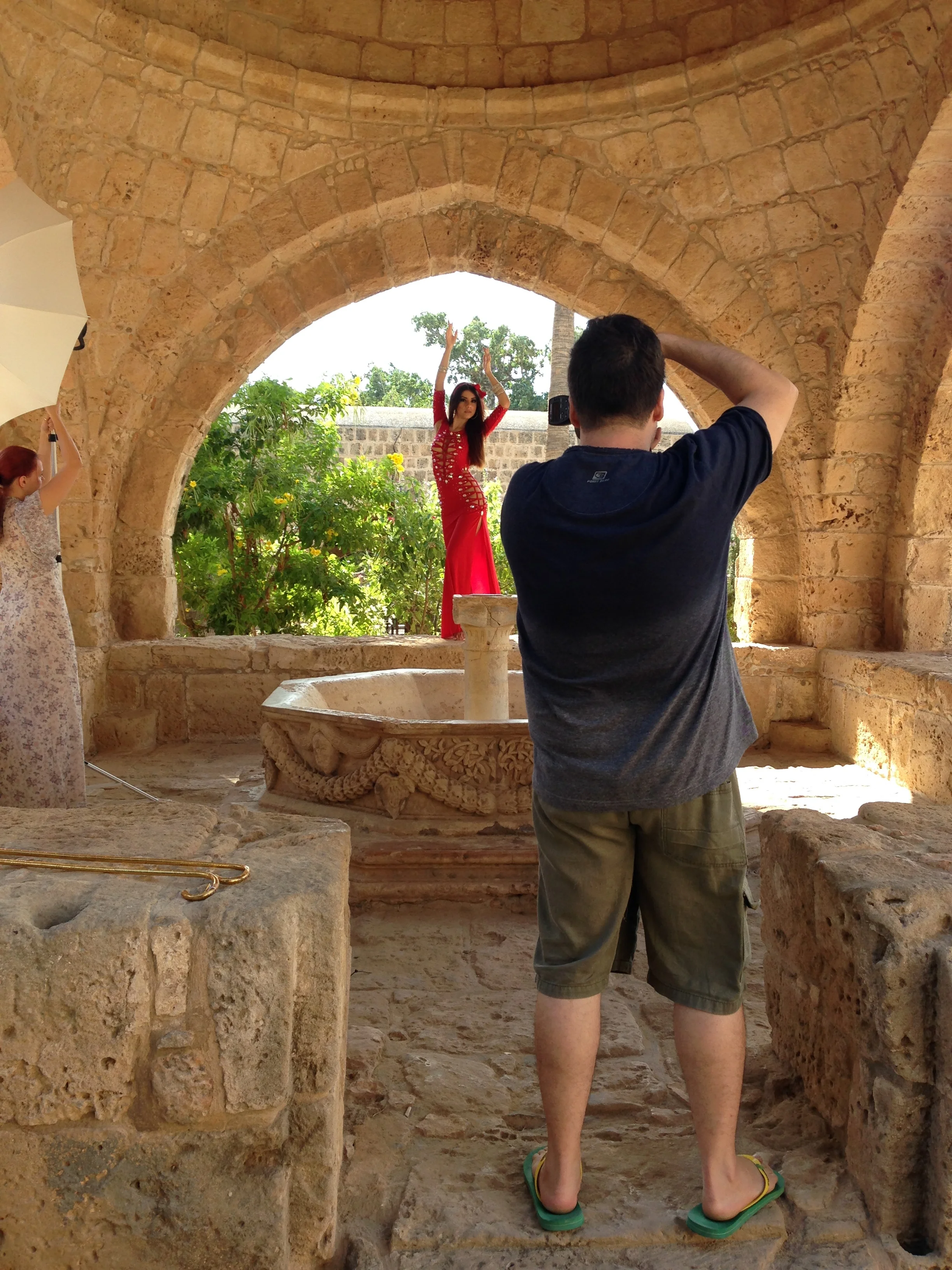  Photographing Eva Mandisa in Ayia Napa, Cyprus 