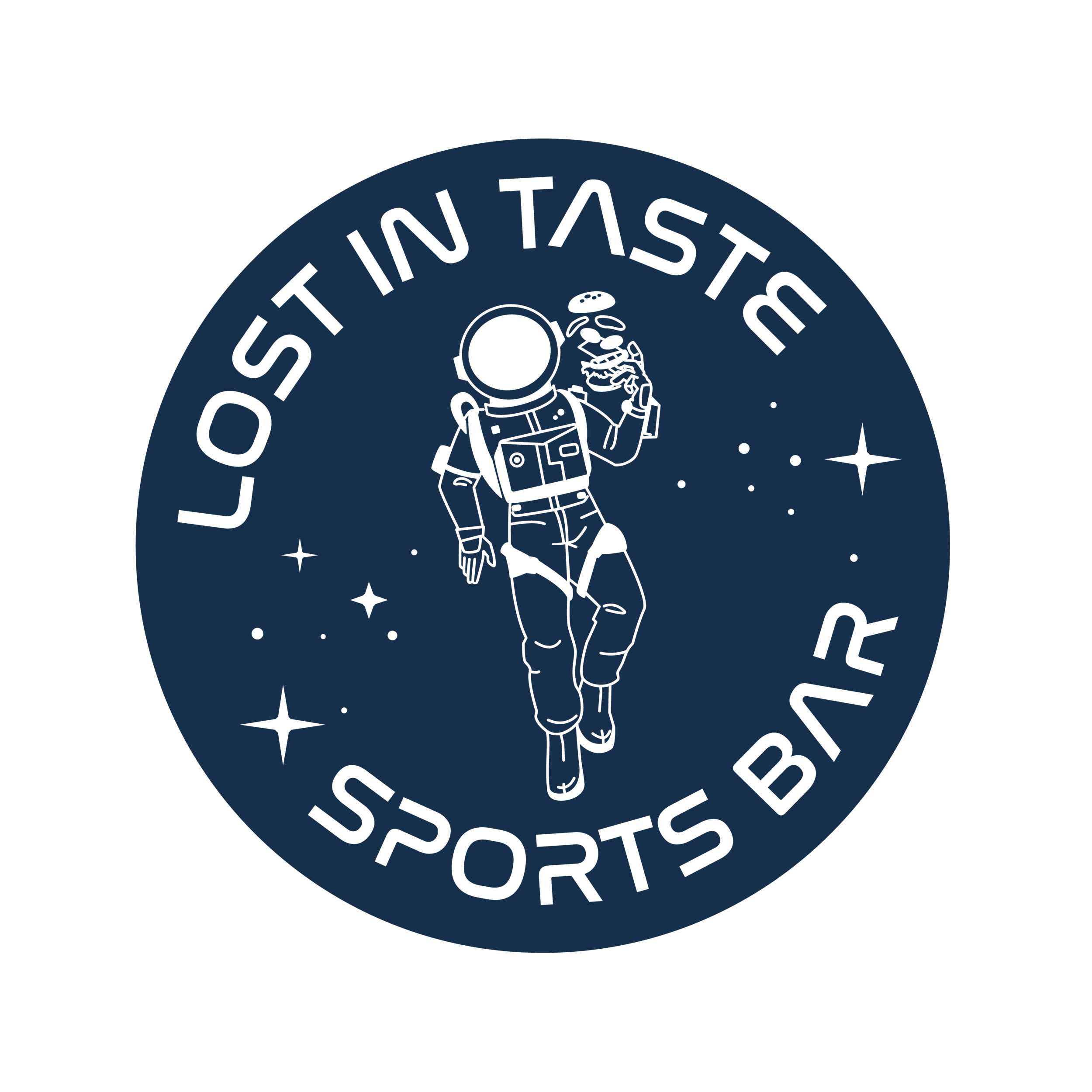 Lost in Taste Logo and Branding Design_Badge Whole Transparent Filled Blue.png