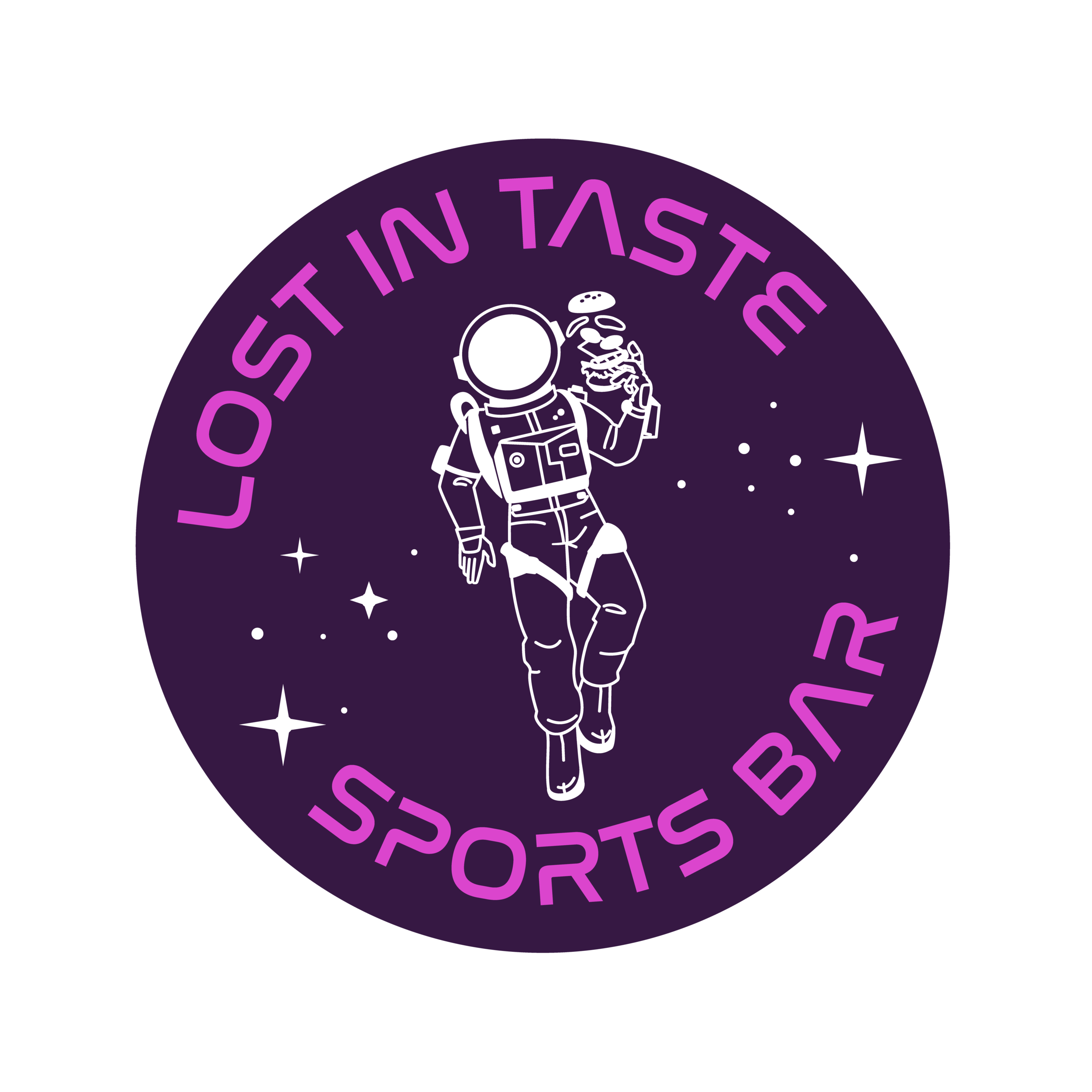 Lost in Taste Logo and Branding Design_Whole Badge Filled Not-Transparent White on Gray copy 5.png