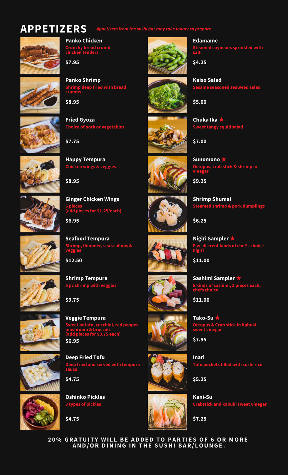 Kabuki Japanese Steakhouse | Canva Restaurant Menu Design and Logo ...