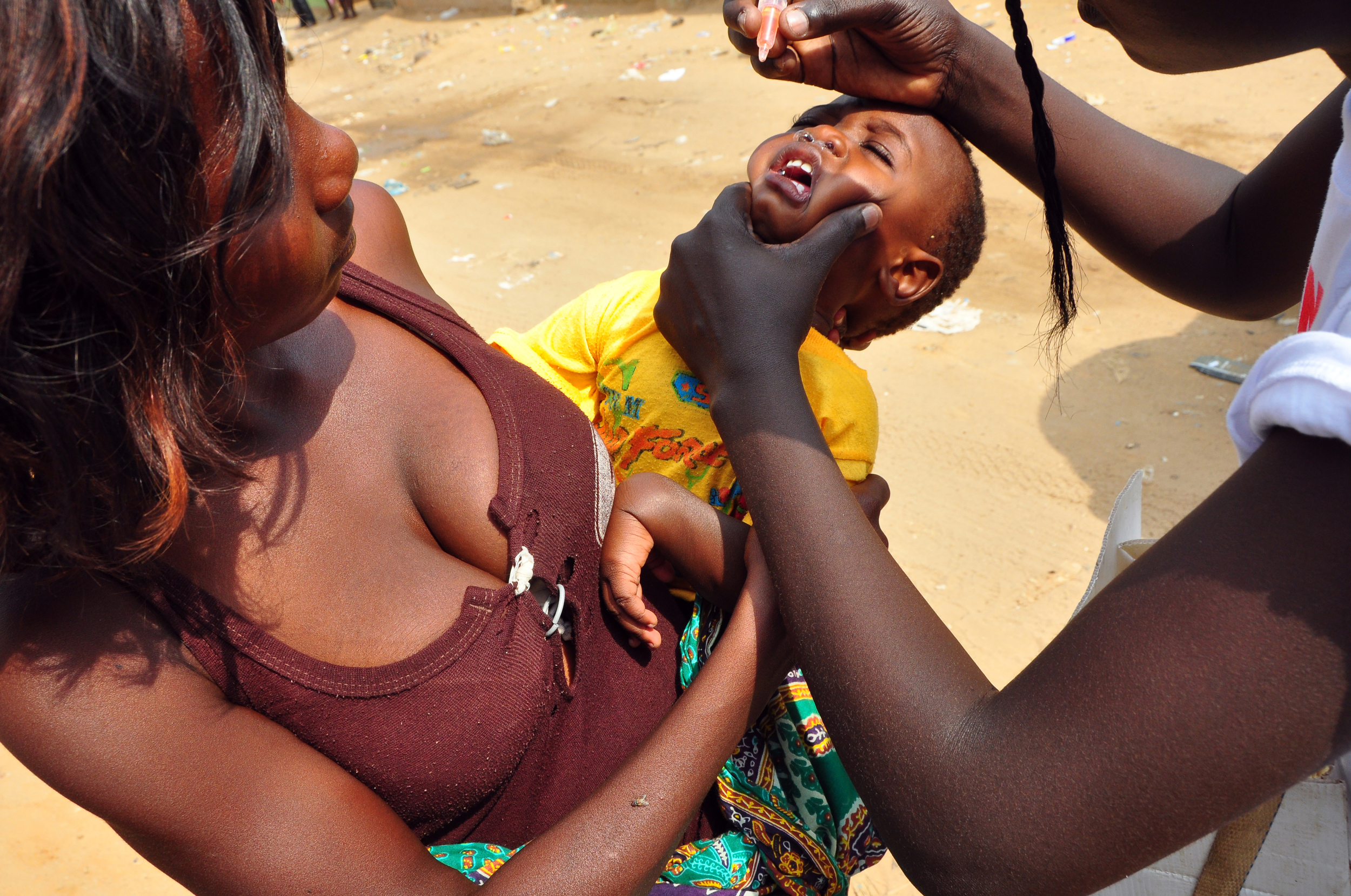 Polio vaccinations