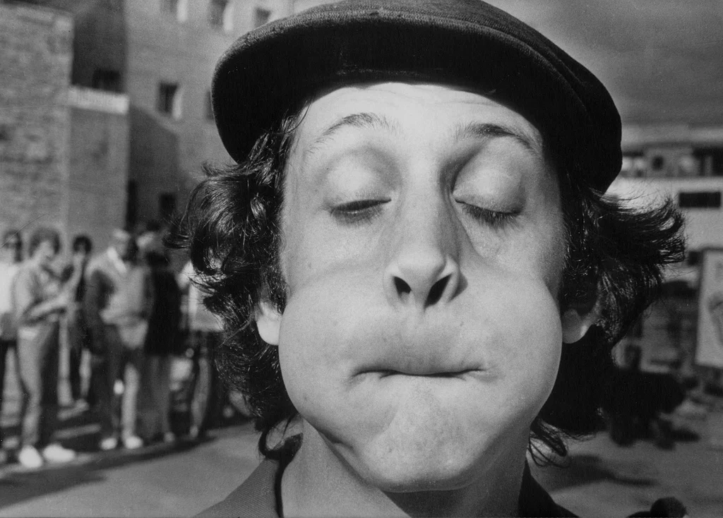 Venice Beach Mime, ca. 1982