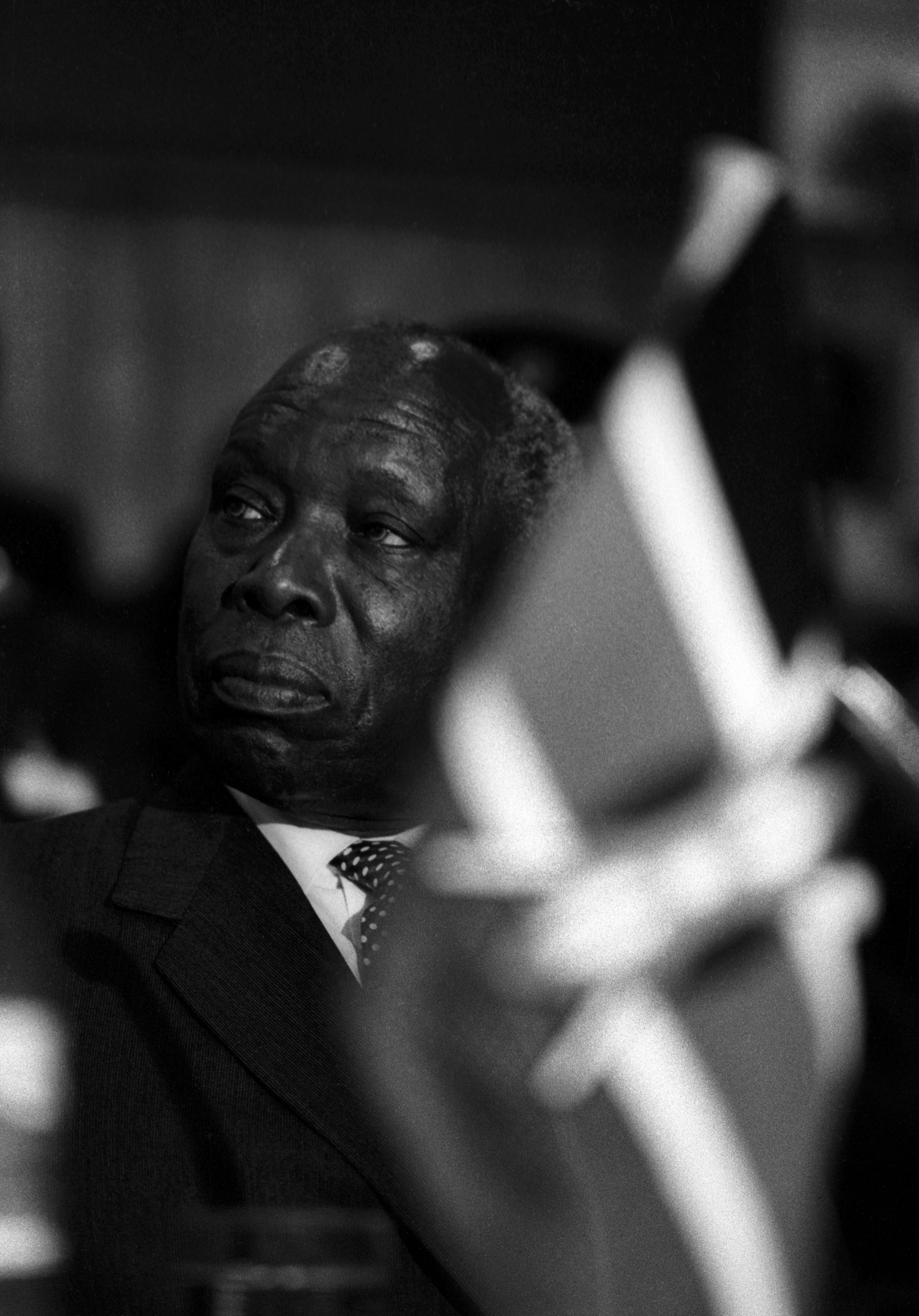 Kenyan President Daniel arap Moi