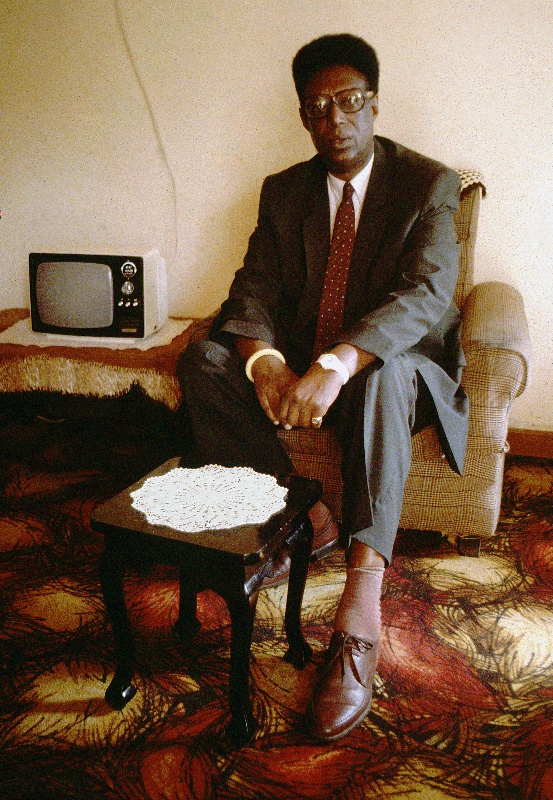 Exiled Tutsi monarch Kigeli, Nairobi