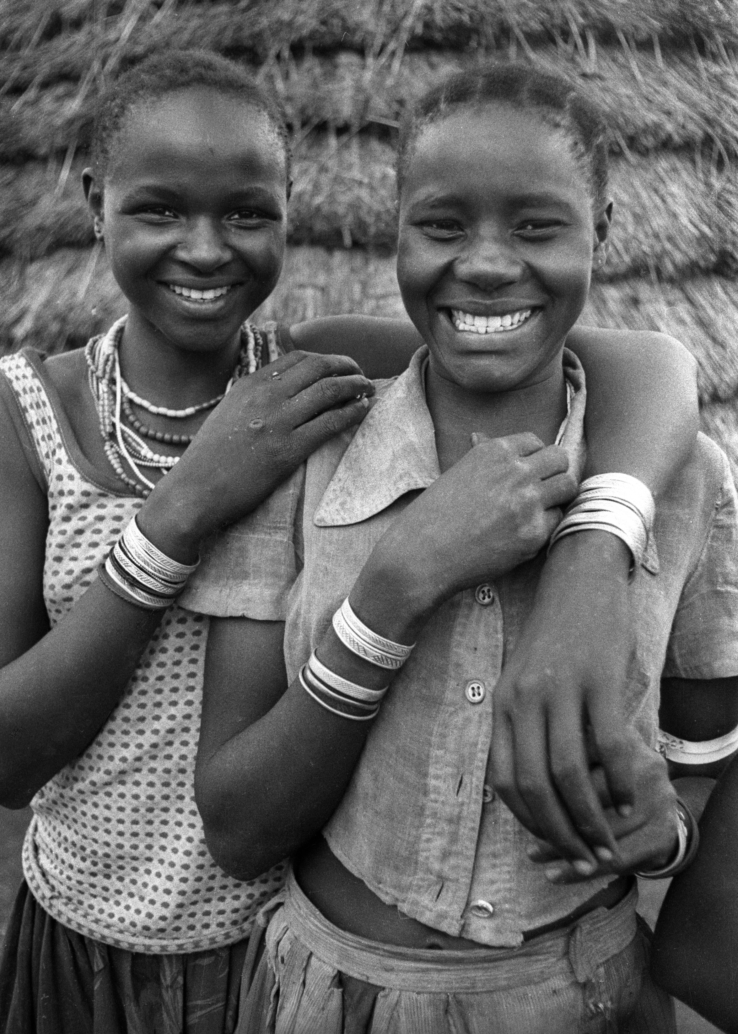 Karamojong girls, Namalu, Uganda