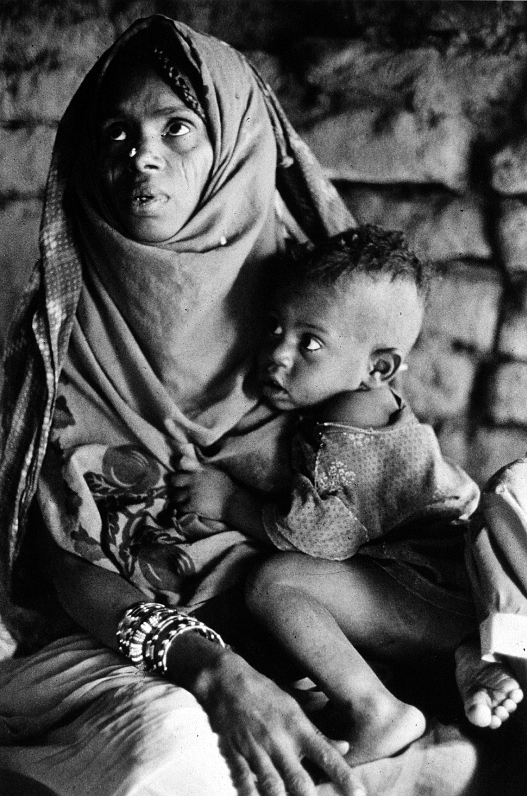 Eritrean refugees, Khashm el Girba, Sudan.