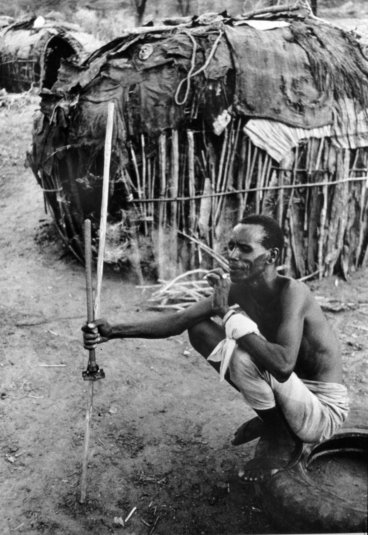 Rendille man, Marsabit, Kenya